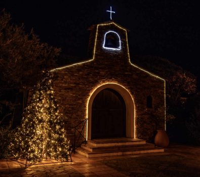 Messa e vin brulé nella cappella di Saint-Clair