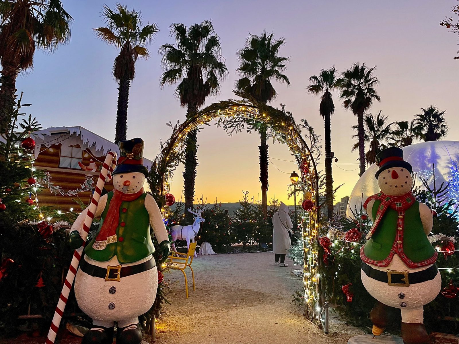 Laboratori nello chalet di Babbo Natale al mercatino di Natale_Le Lavandou