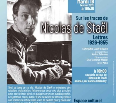 Performance Théâtrale – Sur les traces de Nicolas de Staël